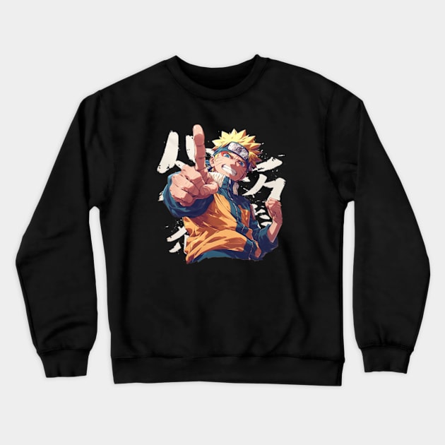 naruto Crewneck Sweatshirt by peterdora